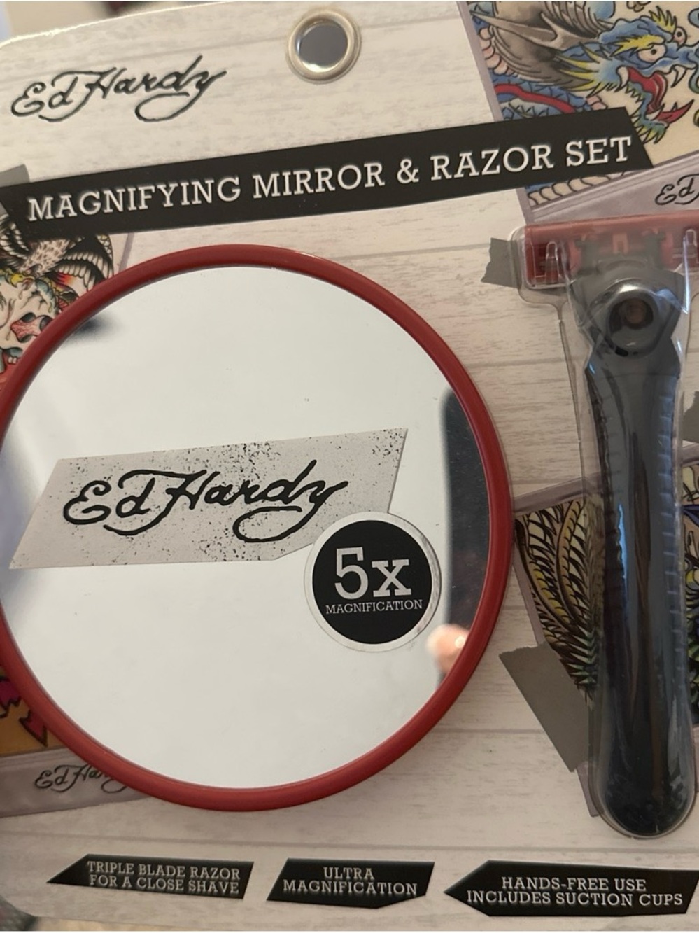 BRAND NEW Ed Hardy Grooming Set